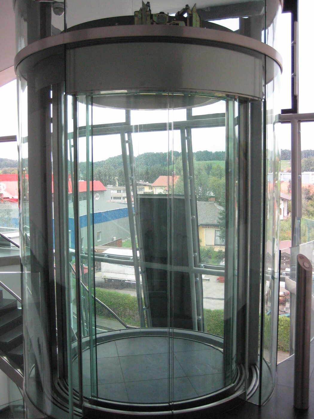 Luxury elevator interior Italian design