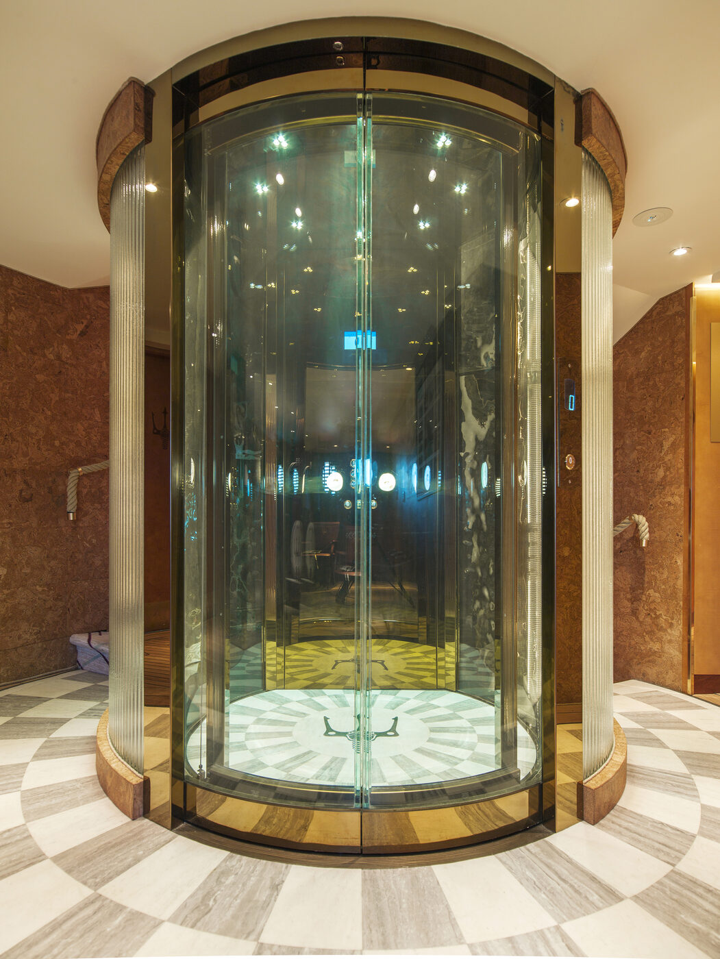 Luxury residential tower